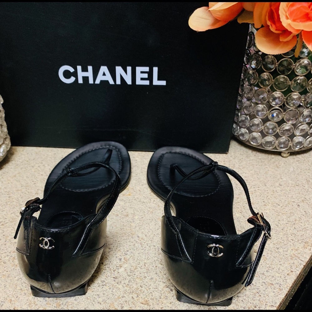💯 Chanel t-strap sandals - Picture 3 of 6